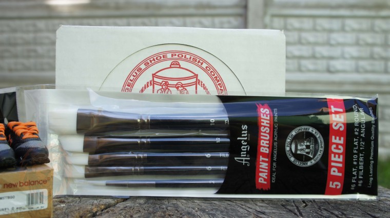 Пензли для акрилових фарб Angelus paint brush 1 шт.
